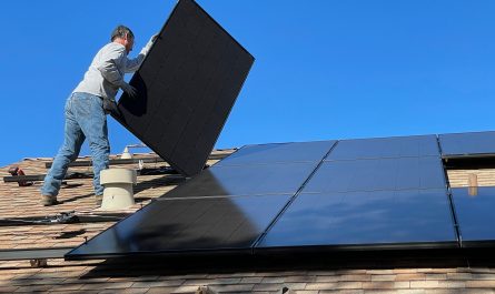 Maison panneaux solaires