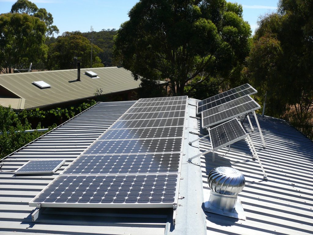 panneau photovoltaïque toit