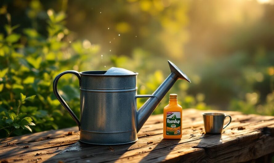 Comment doser correctement le Roundup dans 5 litres d’eau ?